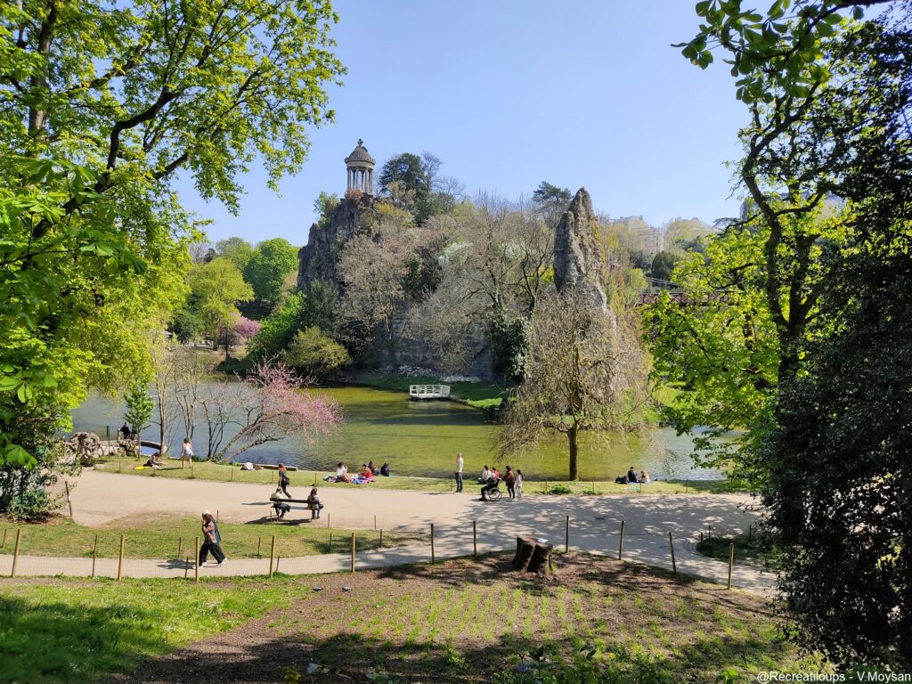 Parc Des Buttes Chaumont Paris 19e R cr atiloups le De France